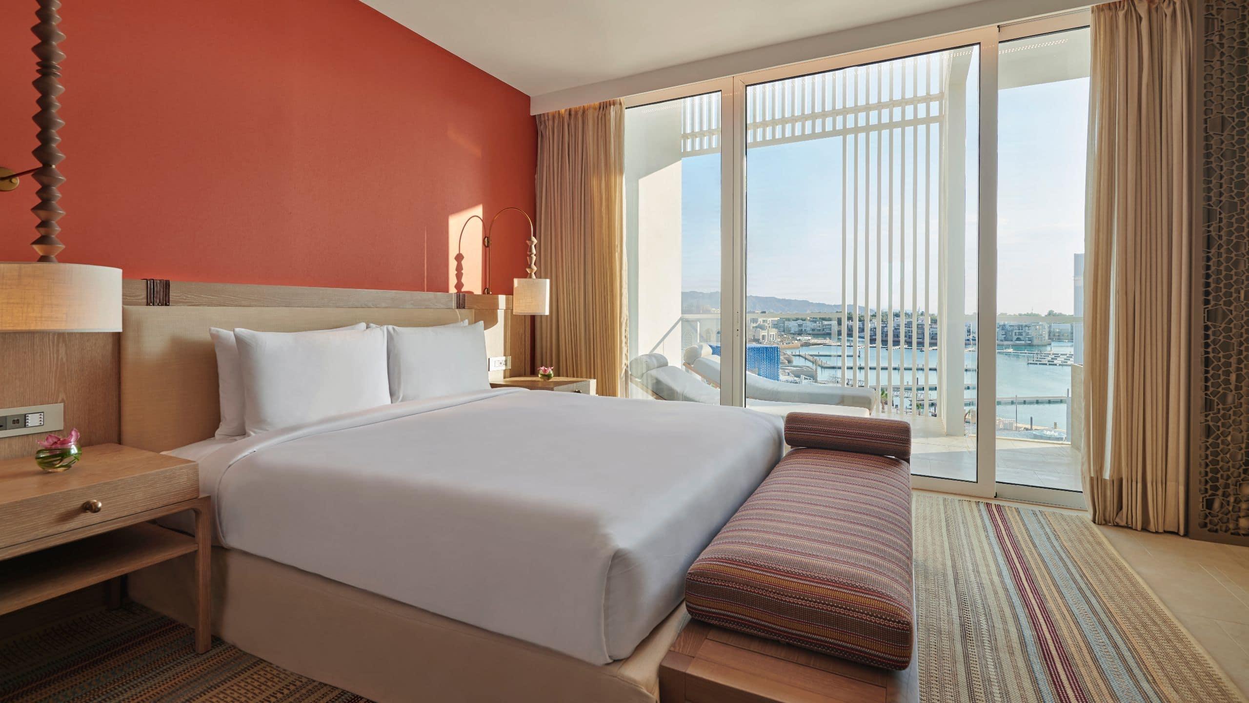 하얏트 리젠시 아카바 아일라 리조트 외부 사진 A bedroom at the hotel